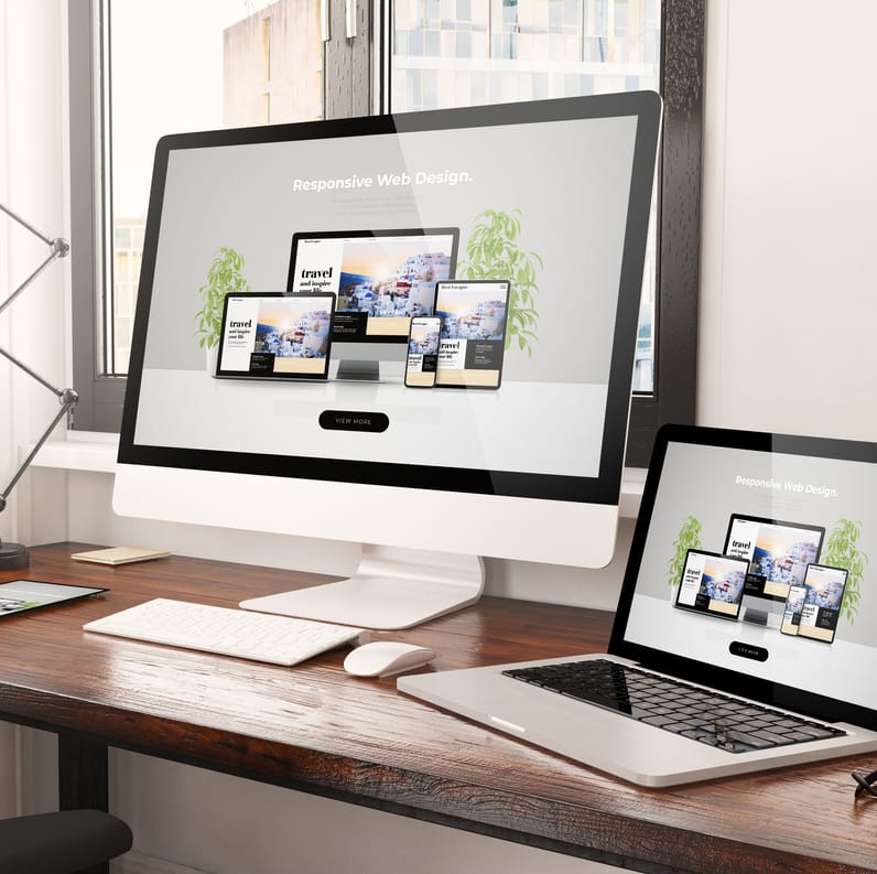 responsive web design desktop and laptop